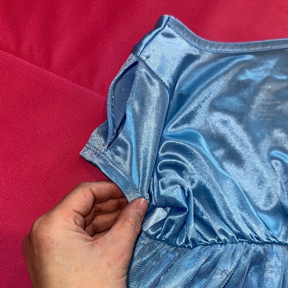 Disney Frozen Blue Nightgown.  Size 5. - Picture 5 of 5